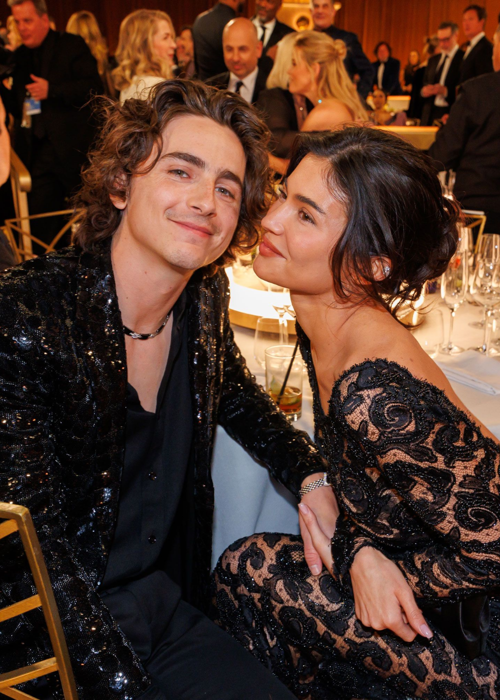 Kylie Jenner e Timothée Chalamet