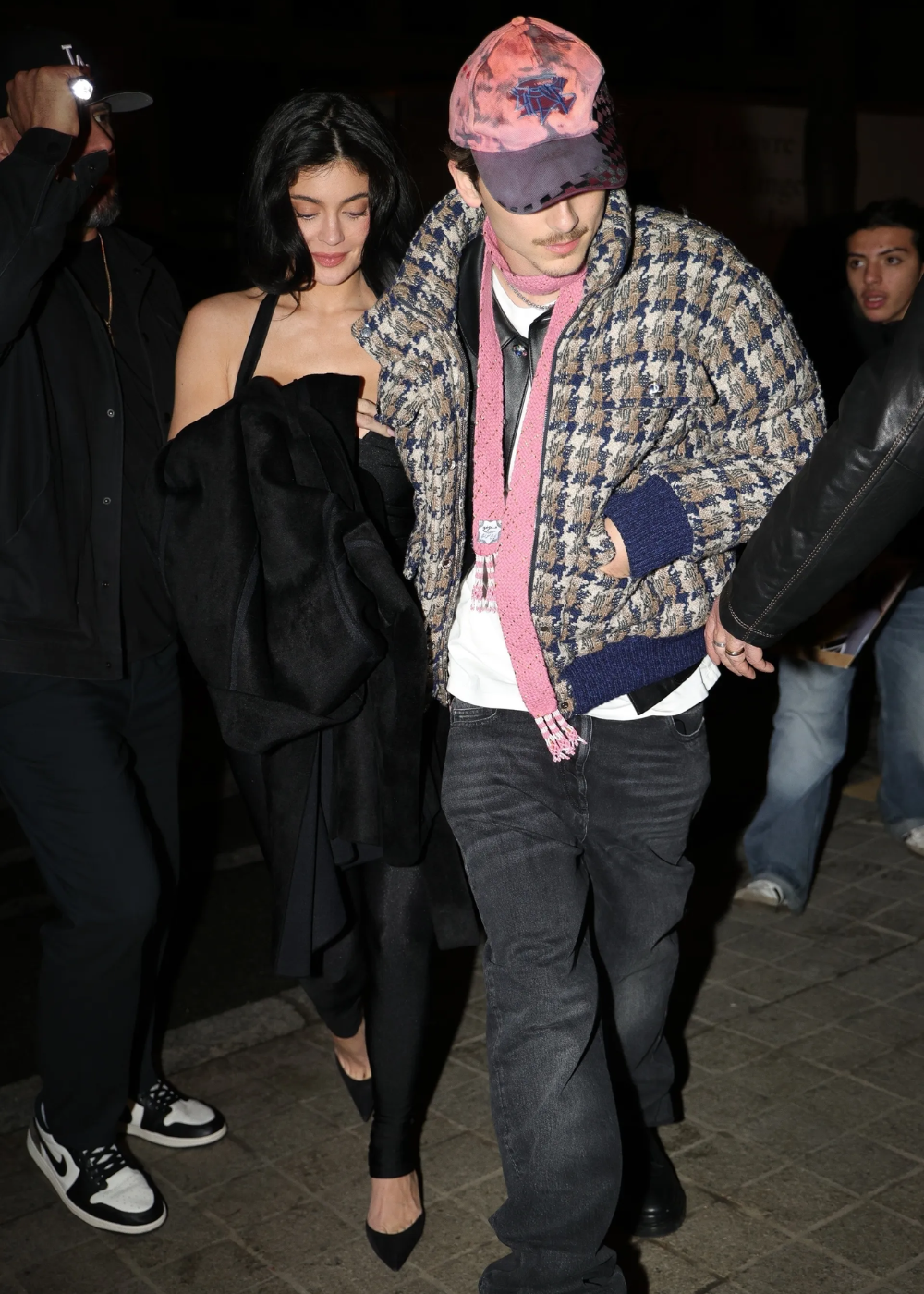 Kylie Jenner e Timothée Chalamet.
