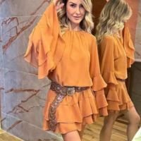 vestido buho tecido duna tamanhos G unico