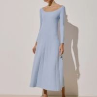 Vestido Midi Anselmi por Casasola Azul celeste
