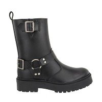 Coturno Feminino - Preto