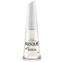 Esmalte Risqué Natural Novo Renda Branco - Hipoalergênico 8ml