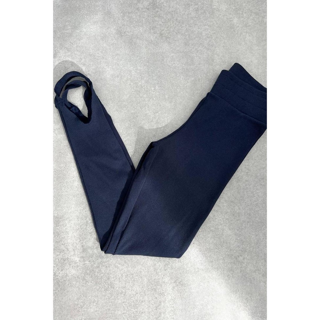 Calça Legging Com Pezinho Marlene - Marinho