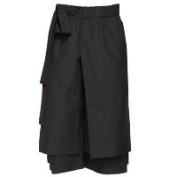 MAMELICCE-Pantskirt de estrutura multicamadas para homens, calças unissex,
