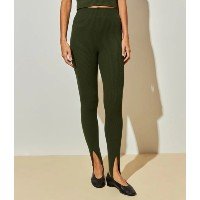 Calça Fuseau Canelada Matcha