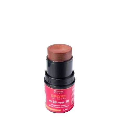 Blush em Bastão Cremoso com Protetor Solar Semi Matte Pink Cheeks Sport All