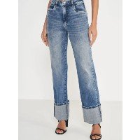 Calça Jeans Com Barra Dobrada