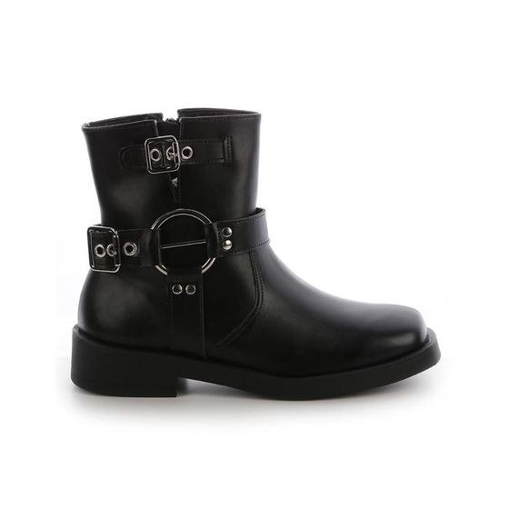 Bota Biker Talita Preto - Damannu Shoes