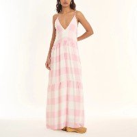 Vestido vichy tic estampado