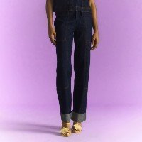 Calça Jeans Reta Florea Antúrio Azul