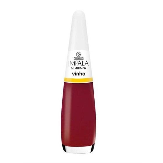 Impala - Esmalte Cremoso Vinho - 7,5ml