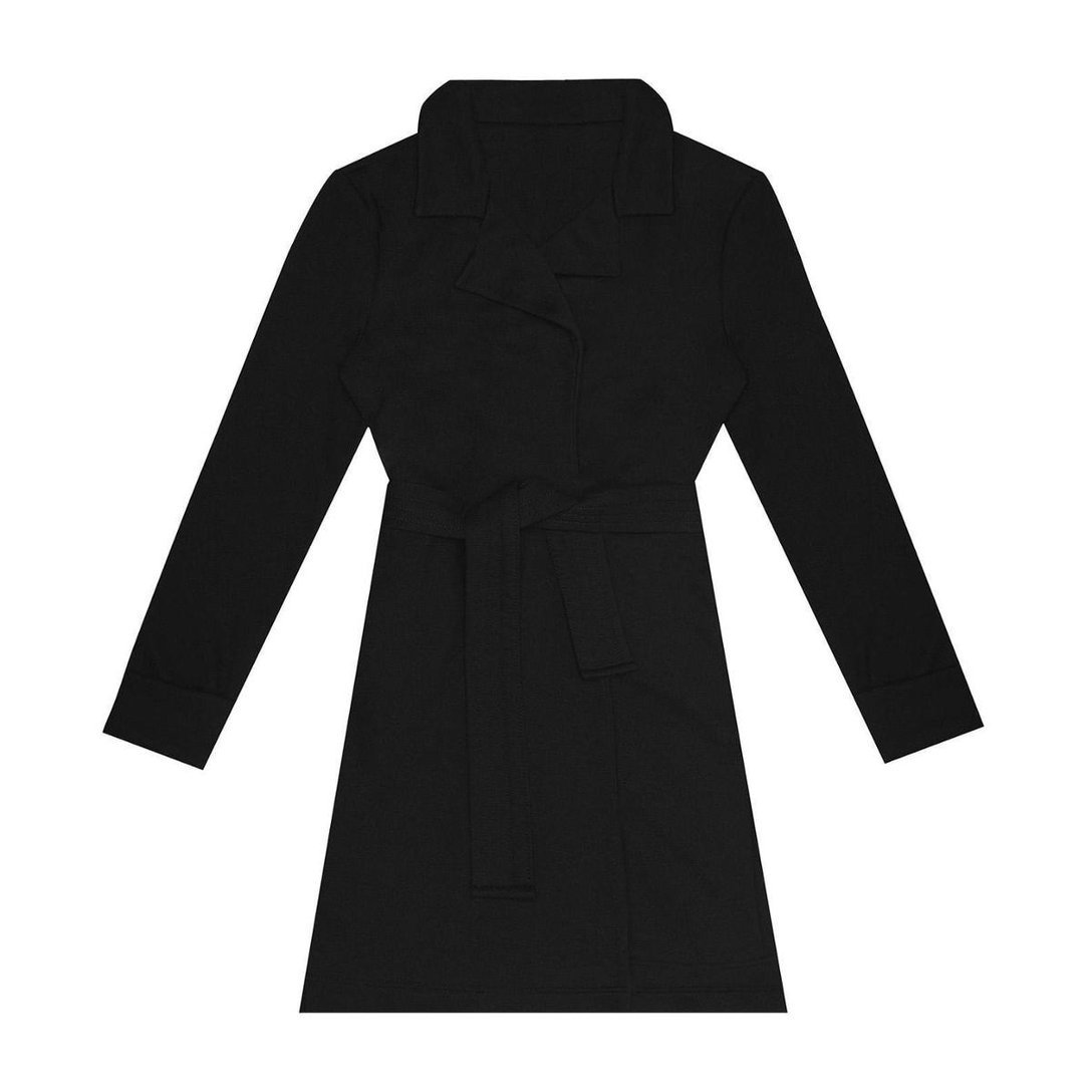 Trench Rovitex Coat Feminino - Preto