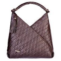 Bolsa de ombro em couro matelassê Carmen
