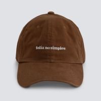 boné dad hat feliz no simples