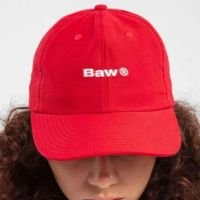 Bone Baw 0068508 Dad Hat Vermelho Azul