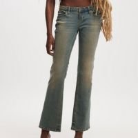 Calça - Low Rise Bootcut Jean
