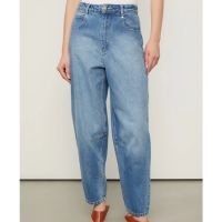 Calça Jeans Baggy Detalhe Joelho