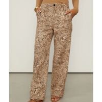 Calça De Sarja Loose Onça