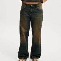 Calça - Low Rise Straight Jean