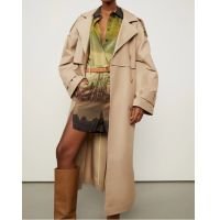 Casaco Trench Coat Oversized