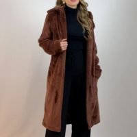 Casaco Longo Feminino Lefleur De Pelo