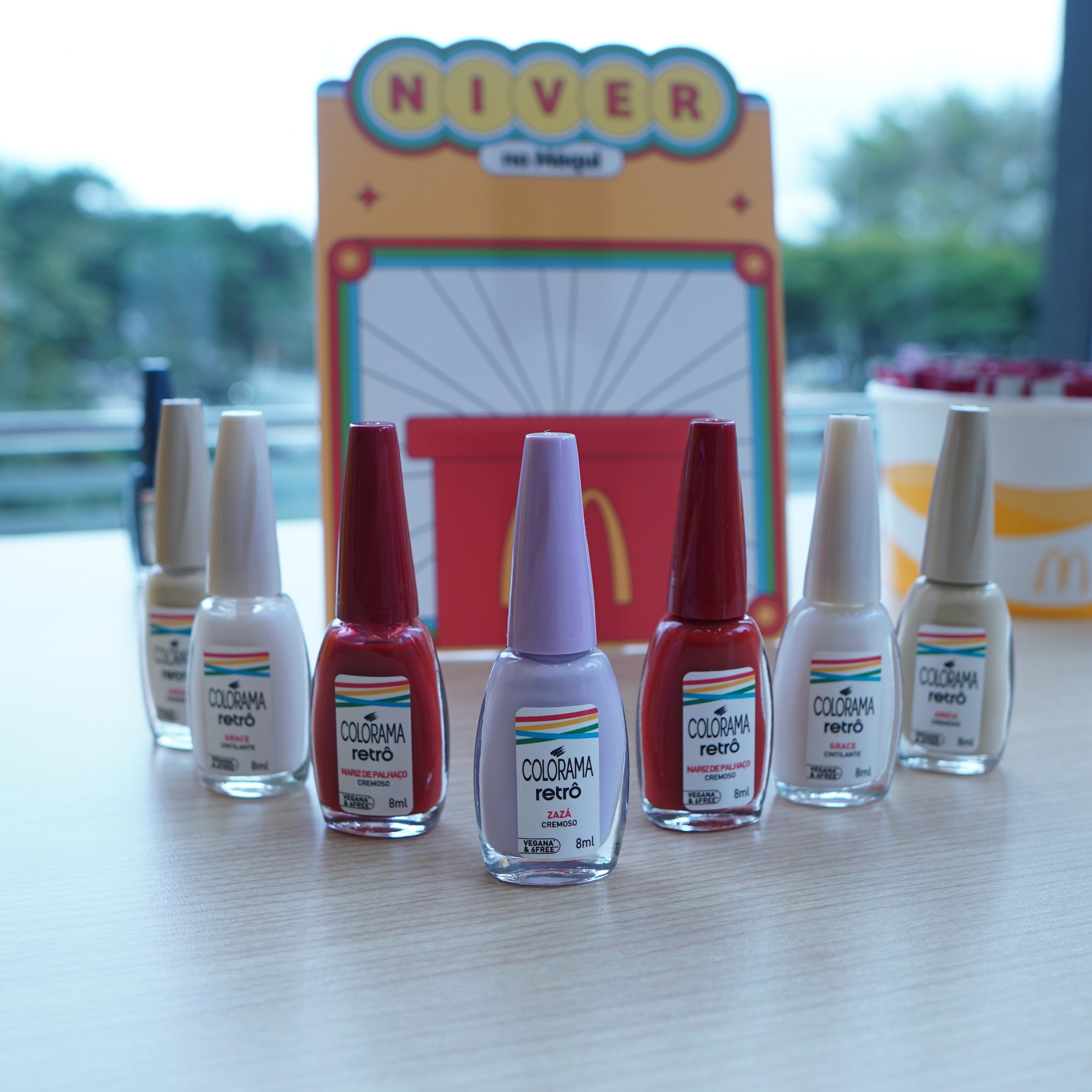 Colorama celebra nostalgia com lançamento da coleção Retrô no McDonald’s