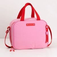 Bolsa Térmica Midi Rosa e Vermelha