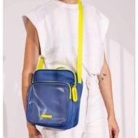 Bolsa Térmica Azul e Neon