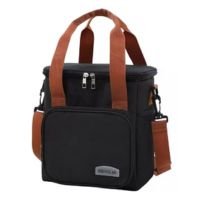 Bolsa Térmica Com Alça De Ombro Lancheira Marmita Trabalho Academia Passeio