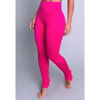 Calça Legging MVB Modas Pezinho Cintura Alta Feminina