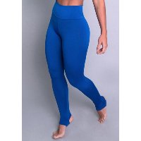 Calça Legging MVB Modas Pezinho Cintura Alta Feminina