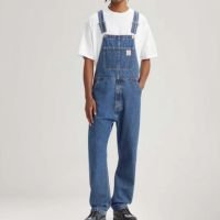 Macacão Jeans Levi\'s® Overall Lavagem Escura