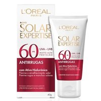 Protetor Solar Facial L\'Oréal Paris Solar Expertise Antirrugas FPS 60 40g