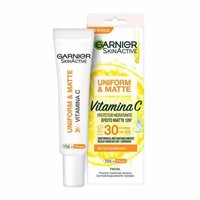 Protetor Solar Facial Hidratante Garnier Uniform & Matte Vitamina C FPS30 1