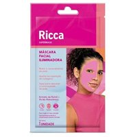 Máscara Facial Iluminadora Ricca - Iluminou Geral Total! 1 Un