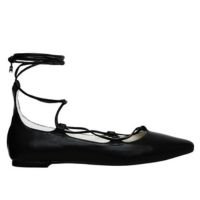 Sapatilha Lace Up Black