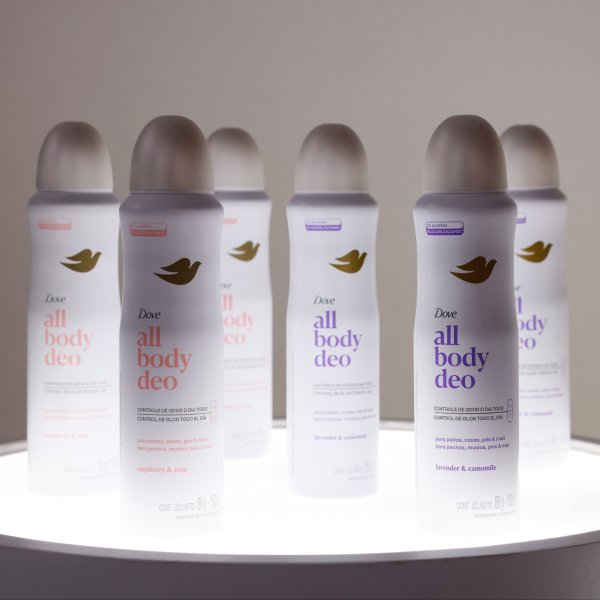 Unilever lança All Body Deo, desodorante que pode ser usado no corpo todo