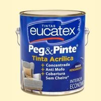 Tinta Acrílica para Parede Anti Mofo Peg e Pinte 3,6L Eucatex