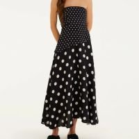 Vestido Sem Manga Poá