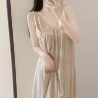 Pijamas de seda francesa de alta qualidade terno feminino novo estilo verão