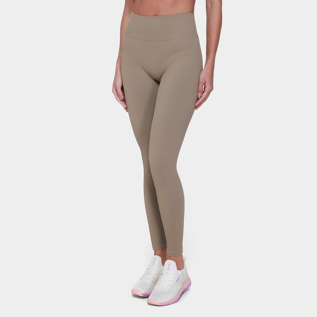 Calça Legging Hering Feminina - Bege Escuro