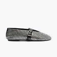 Sapatilha Studs Camurça Preta