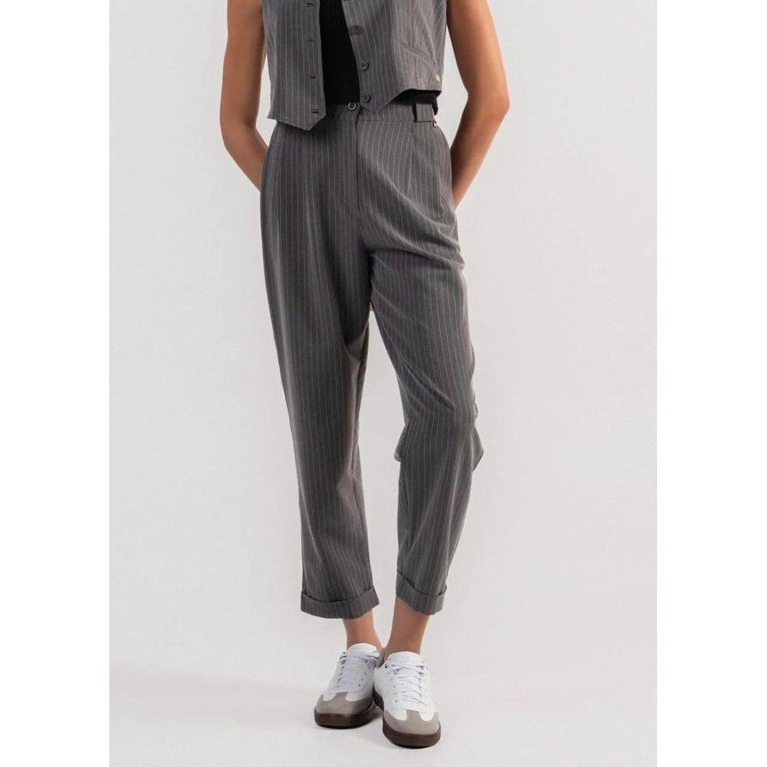 CALÇA EM ALFAIATARIA RISCA DE GIZ BIAMAR - Preto