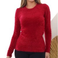 BLUSA DE PELINHO COMPRIDA - FEMININO