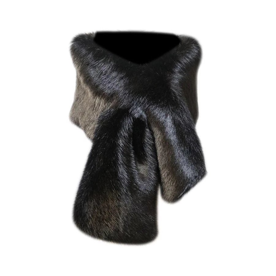 Cachecol De Noiva Longo De Inverno Tipo , Babador De Esqui Com Estola Longa