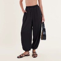 Calça cetim kas preto