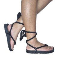 Sandália de Corda Banho Maria - Preto