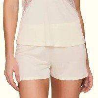 Short Doll Grazioso + Pantufa Slider Feminina Naturale