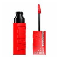 Batom Líquido Maybelline NY Super Stay Vinyl Ink 4,2ml Red- Hot