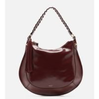 Bolsa Hobo Bordô Grande Barbicacho